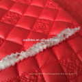 cloth fabric, 100% polyester embroidered fabric,quilting fabric for down coat,jacket and garment